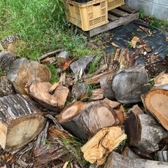 薪ストーブ　広葉樹原木　ナラ、クヌギ、カシ、ケヤキ