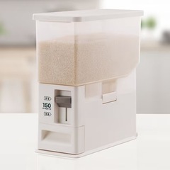 【ニトリ】計量米びつ 6kg / 幅15×奥行35×高さ36cm