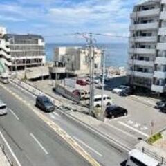 海と生活する　エルミタージュ神戸塩屋502　1K 4万　毎日オーシャンビューの画像