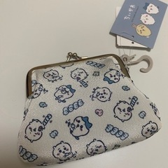 ちいかわ　ハチワレ　がま口財布　財布　しまむらの画像