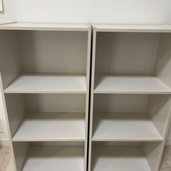 【決まりました】【2個セット】カラーボックス 3段 アイリスオーヤマ 