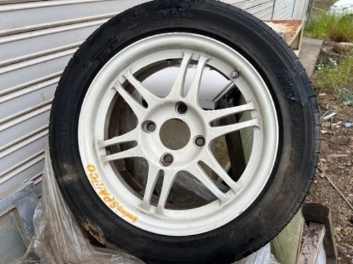 スパルコレーシング当時物4本セットPCD114.3