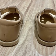 プティマイン✳︎petit main✳︎ミニハートフェイクレザーシューズの画像