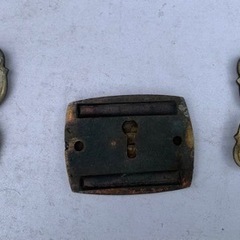 昭和レトロ、金庫エンブレム、竹内金庫の画像