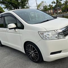 車検7年2月！両側パワスラ・ナビ・アルミ・ダウンサス！ステップワ...