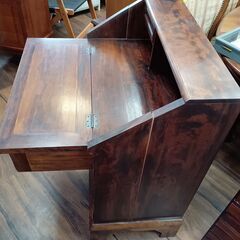 松本民芸家具　高山式ライティングビューロー　サイズ（約）幅７３×奥４２×高９１　　■近隣配送無料 買取GO‼　栄和店の画像