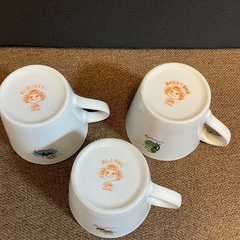 ペコちゃんのマグカップ　3個の画像