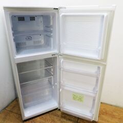 配達設置無料！ U-ING 上冷凍 自動霜取 140L 冷蔵庫 EL03の画像