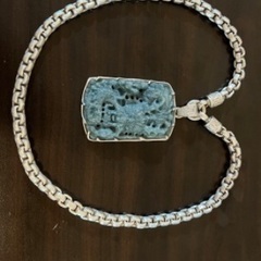 シルバーネックレス