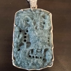 シルバーネックレスの画像