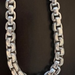 シルバーネックレスの画像