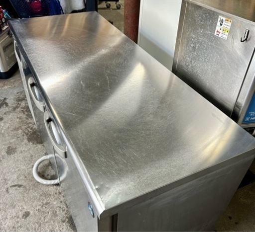 札幌引取歓迎 21年製 ホシザキ 333L 業務用冷凍冷蔵庫 コールドテーブル RT-150MNCG