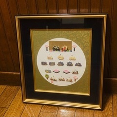 お雛様　おひなさま　額縁　ゼロ円の画像