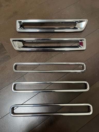アルトワークス　HA36S フロントグリルガーニッシュ・リアバンパーガーニッシュ