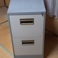 ２段式スチールキャビネの画像