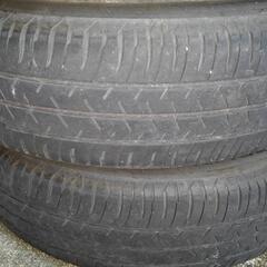 　１５５/６５R１４　１本1000円～可能　パンクなし　とりあえずの方の画像
