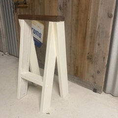 Aスツール　ハイチェア　オーダーも可能の画像