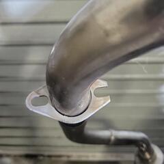 エイプ50用社外マフラーの画像