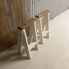 Aスツール　ハイチェア　オーダーも可能の画像