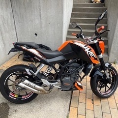 千葉県　KTM Duke200 の画像