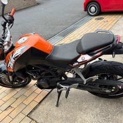 千葉県　KTM Duke200 の画像