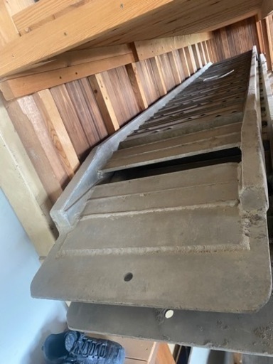 ユンボアルミ板　歩み板