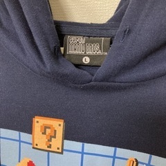 【新品未使用】スーパーマリオ　パーカー　スウェットの画像