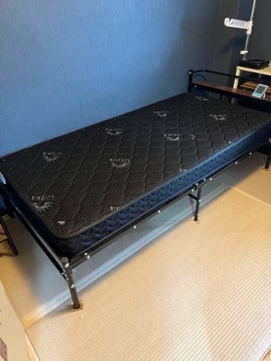 シングルベッド マットレス付き