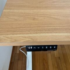 ［引き渡し決定済み］超人気！FlexiSpot のスタンディングデスク (120x60) をお譲りします。の画像