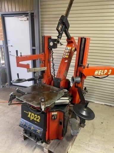 タイヤチェンジャー  外ガミ22 サポート付　2スピード　車　夏タイヤ　交換