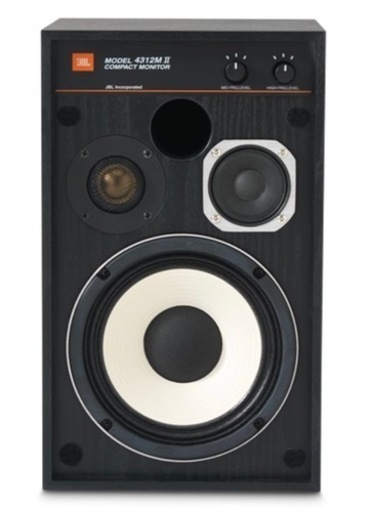 ※週末限定10%OFF※4312M II BK JBL[ジェービーエル] ブックシェルフスピーカー [1組]