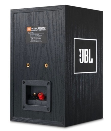 ※週末限定10%OFF※4312M II BK JBL[ジェービーエル] ブックシェルフスピーカー [1組]