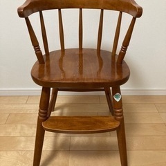 ベビーチェア　子供椅子　KASHIWA　飛騨家具の画像