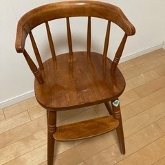 ベビーチェア　子供椅子　KASHIWA　飛騨家具の画像