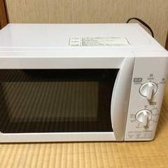 アイリスオーヤマ　電子レンジ　白
