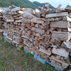 杉　割薪　100キロ単位　乾燥薪　