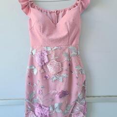新品未使用🌟Sサイズ／花柄レースドレス🌸