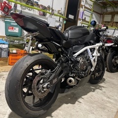 Yamaha MT-07 スタントケージ バックステップ の画像