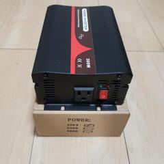 24V車用AC100v300w純正弦波インバーターの画像
