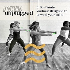  日本初！新感覚のフィットネスPOUNDの新プログラム ”Unplugged (アンプラグ)"がついに日本上陸！【新宿】の画像