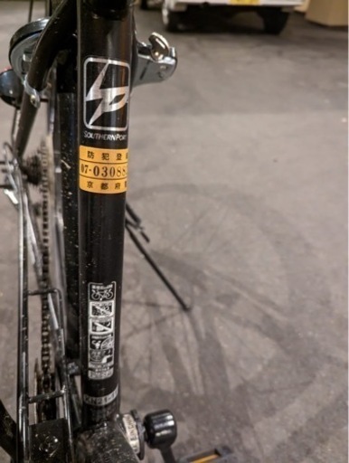 自転車男性