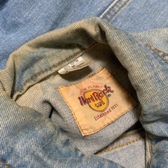 ハードロックカフェNEW YORK デニムジャケットの画像