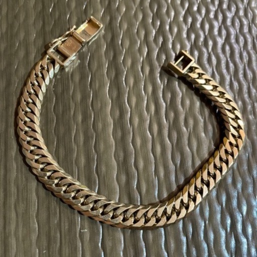 18金 K18 16面 喜平 ブレスレット　28.4ｇ 男女用