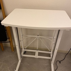 E-WIN スタンディングデスク 白 昇降デスクの画像