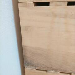 ●木製●カラーボックス●5個セット●収納ケース●ヴィンテージ●
の画像