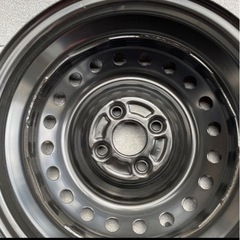 新車外し　ダイハツ純正　鉄チン　軽自動車　14インチスチールホイール　　バラ売りの画像