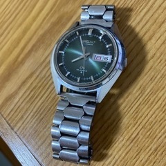 セイコー　ロードマチック自動巻　グリーンダイヤル  23石　56...