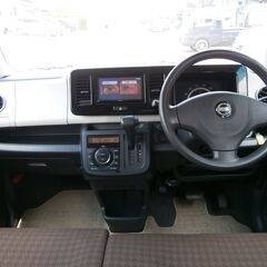 コミコミ43万円！本州仕入れ！H.24(2012)年 日産 モコ X FOUR 4WD 社外ナビ シートヒーター スマートキー アーバンブラウン 走行93,000kmの画像