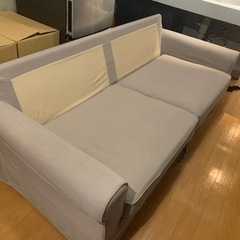 3人掛けソファ ［カラー : ベージュ］の画像