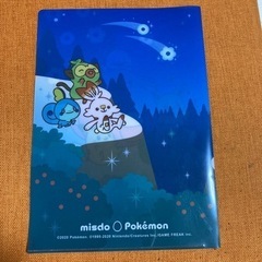 ポケモンのクリアファイルの画像